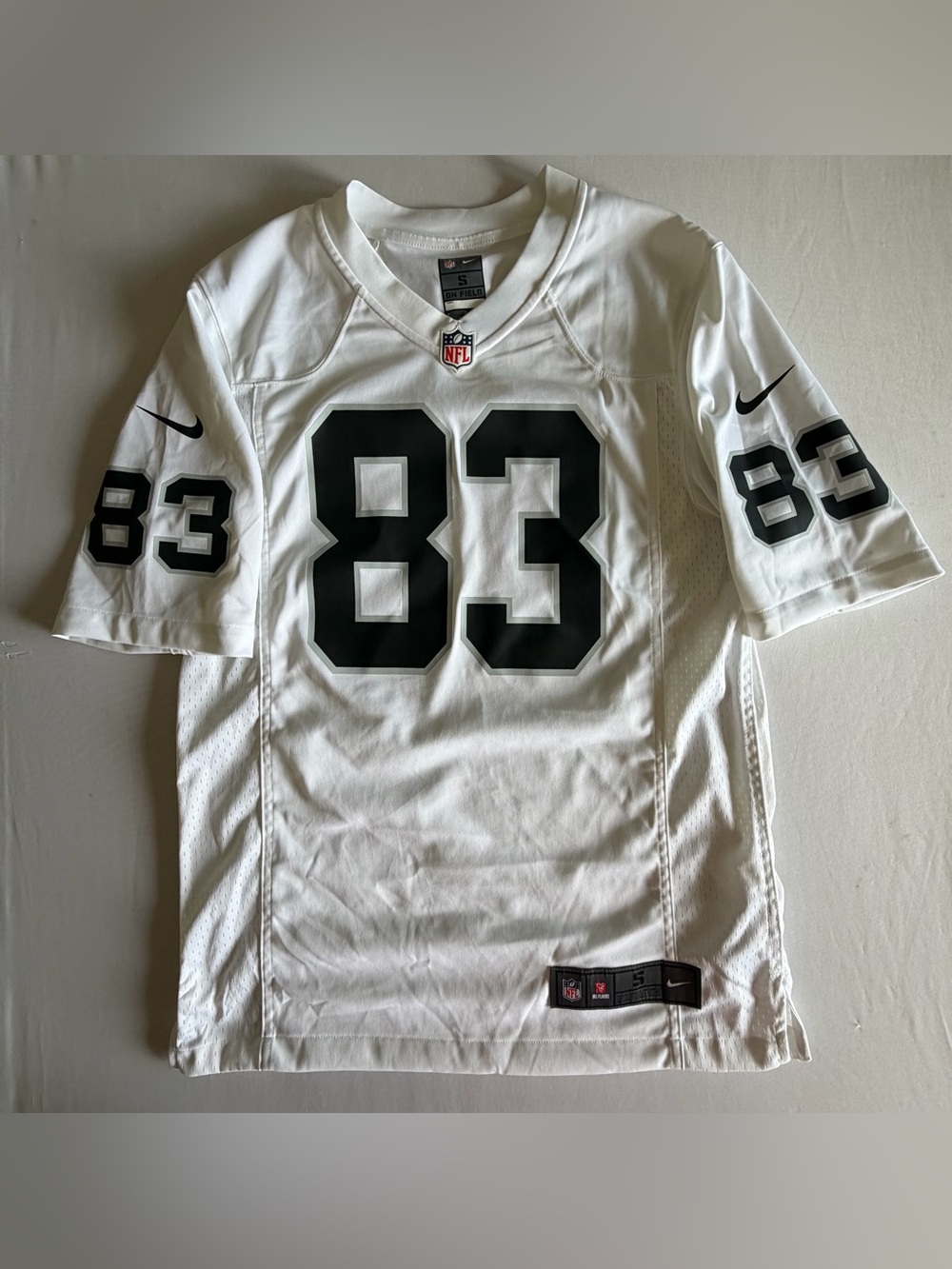 Nike NFL Las Vegas Raiders Darren Waller 83 Jersey White Men Small